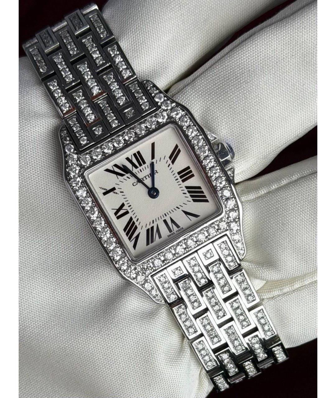 CARTIER Серебряные часы, фото 7