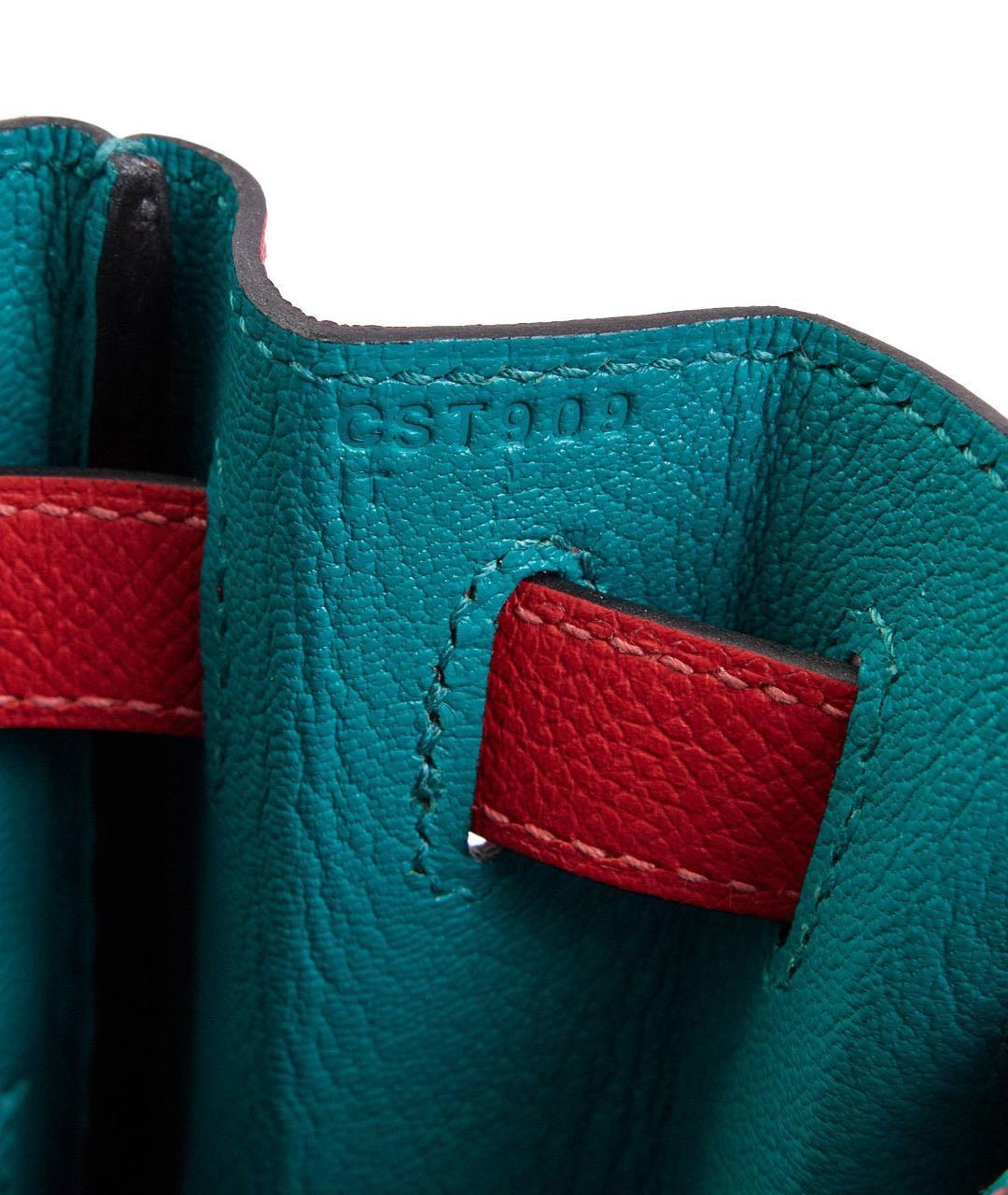 HERMES Мульти кожаная сумка с короткими ручками, фото 5