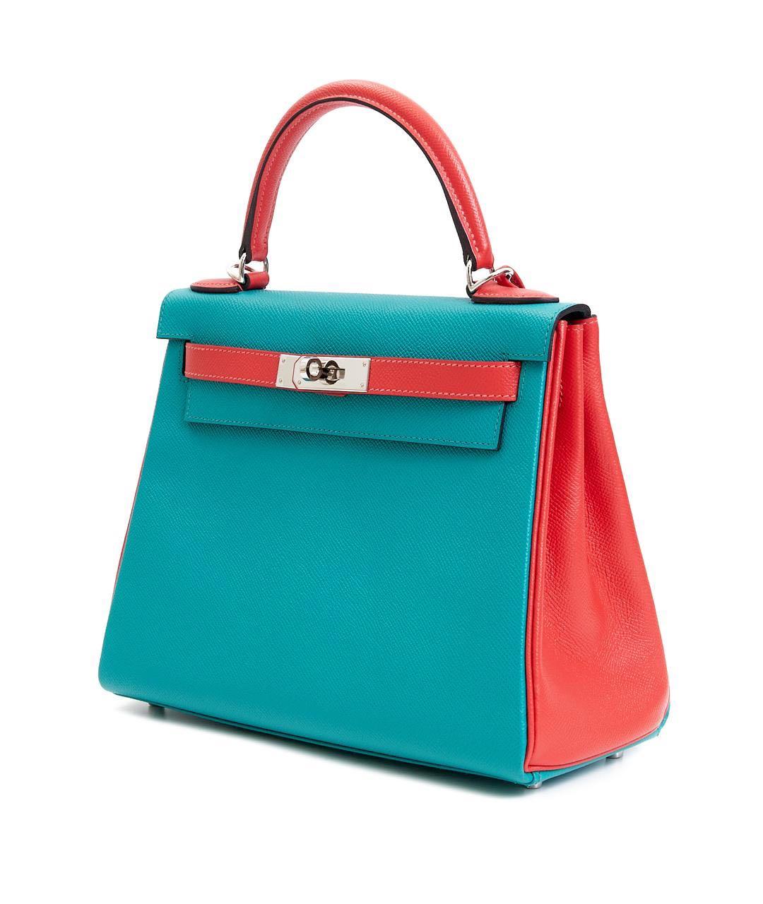 HERMES Мульти кожаная сумка с короткими ручками, фото 2