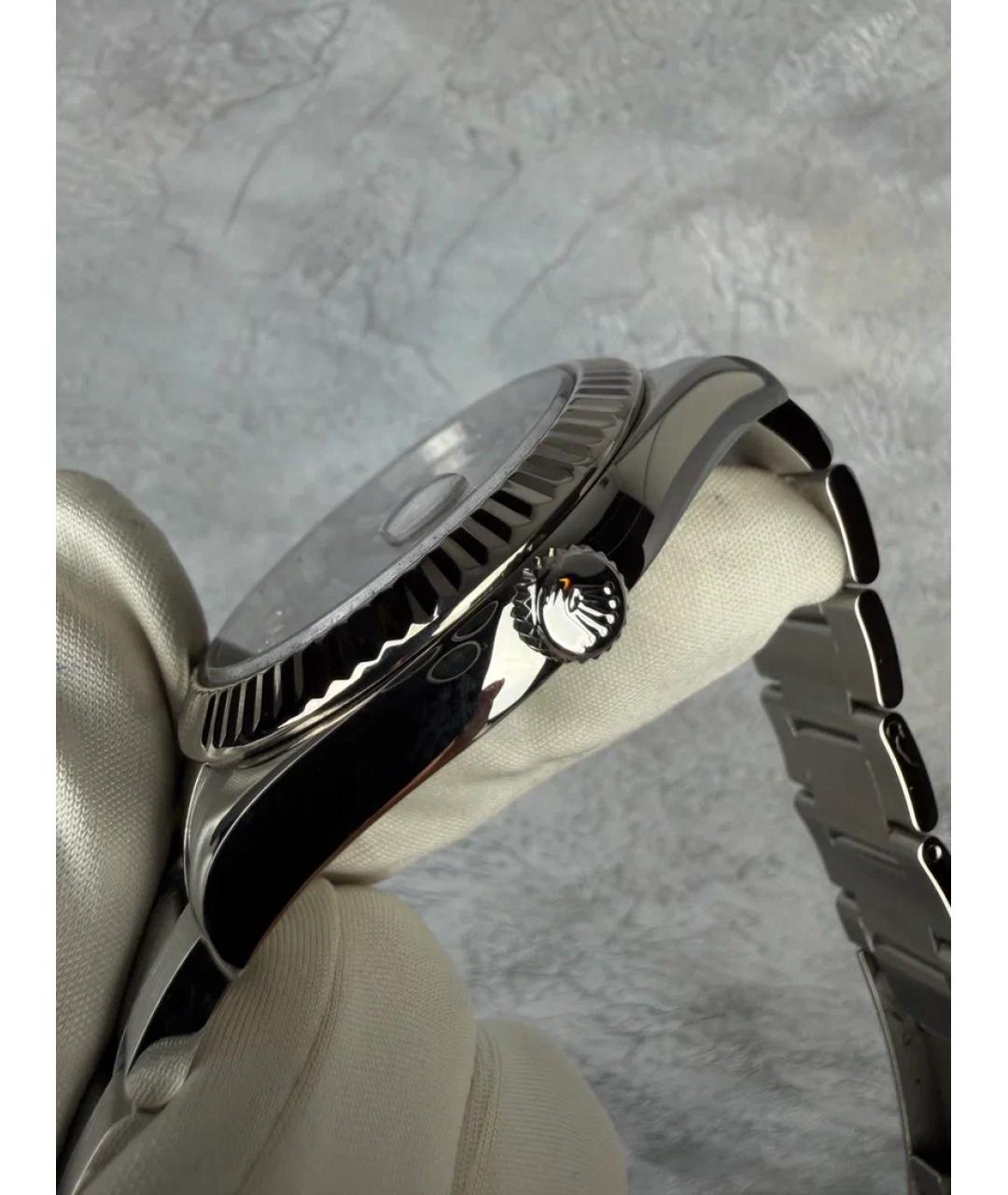 ROLEX Серебряные часы из белого золота, фото 3