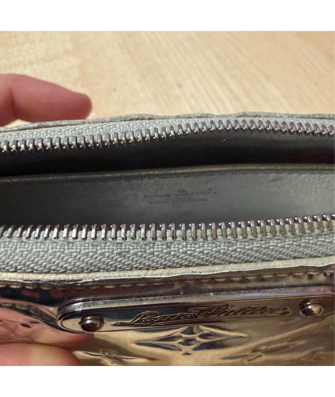 LOUIS VUITTON Серебрянный кошелек, фото 3