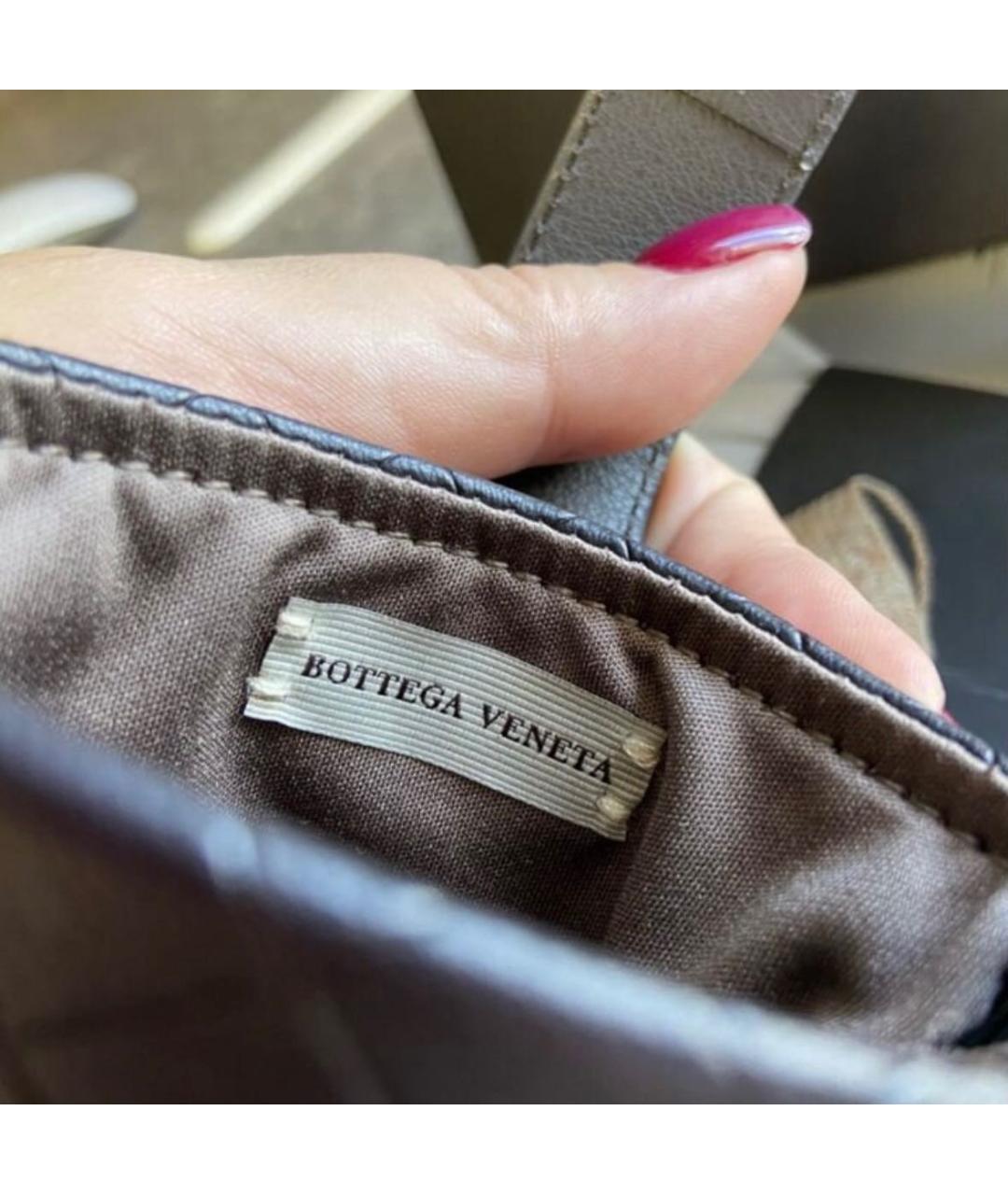 BOTTEGA VENETA Серые металлические солнцезащитные очки, фото 5