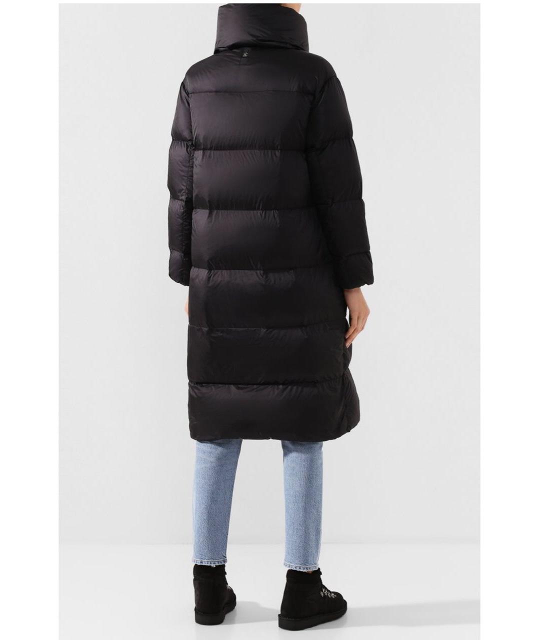 ADD Черный полиамидовый пуховик, фото 4