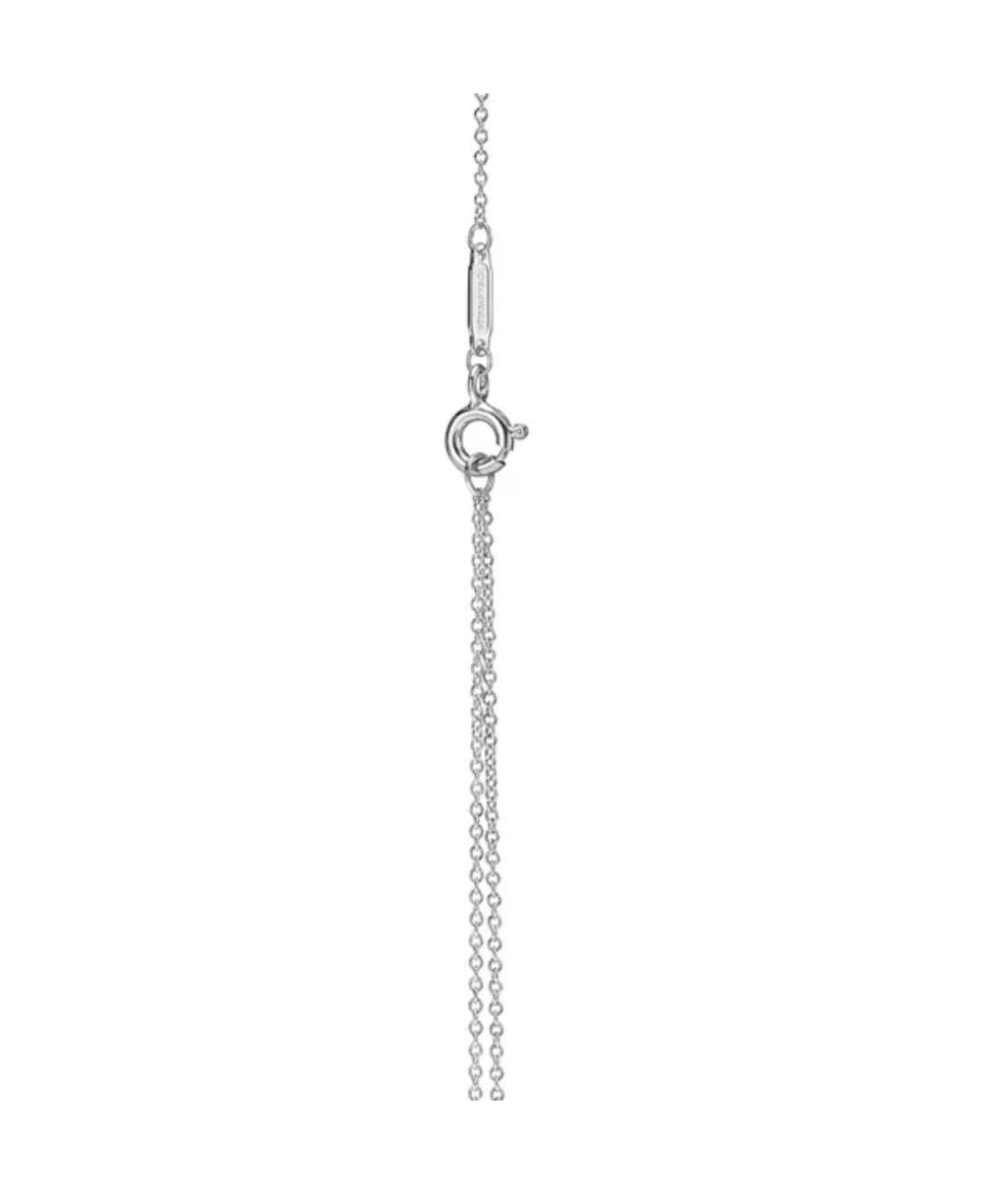 TIFFANY&CO Бирюзовое серебряное колье, фото 3