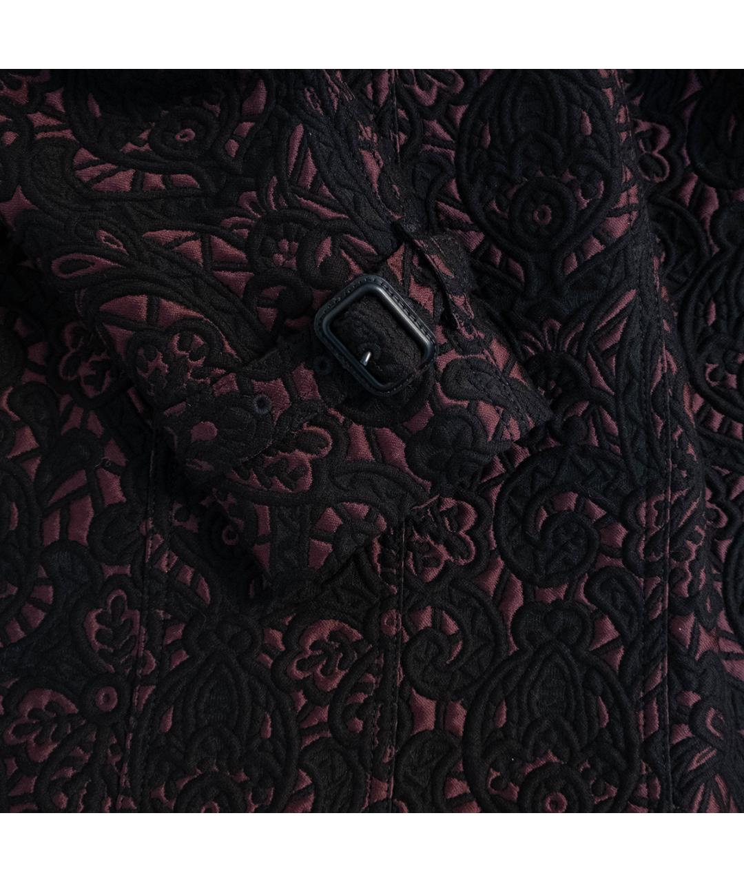 BURBERRY Фиолетовый хлопковый тренч/плащ, фото 6