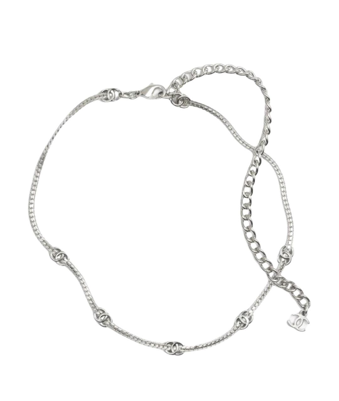 CHANEL Серебрянный чокер, фото 1