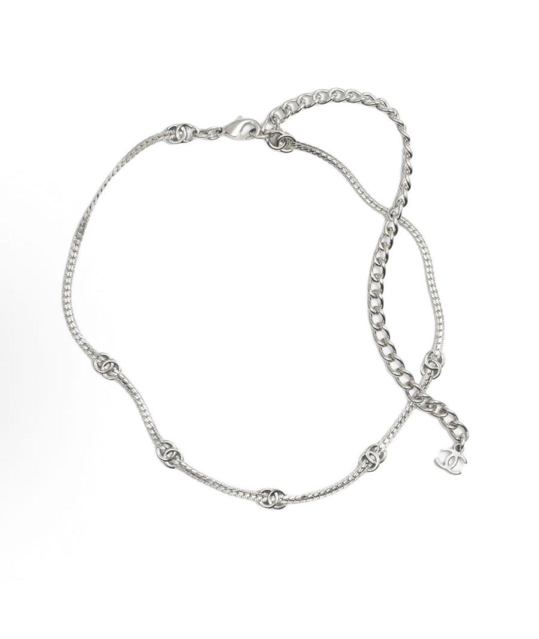 CHANEL Серебрянный чокер, фото 6