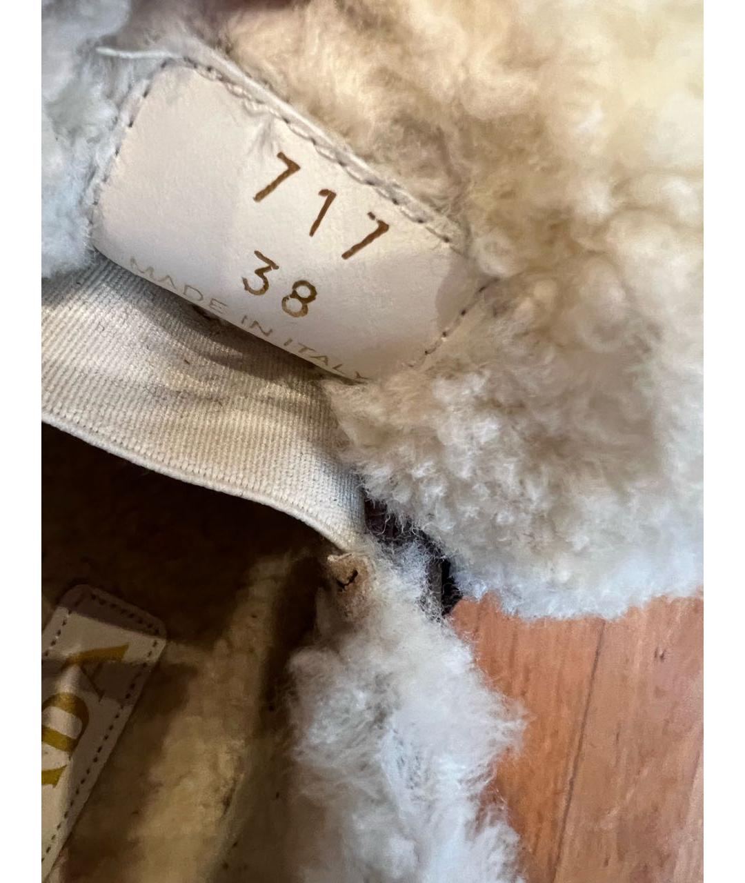 PRADA Коричневые замшевые ботинки, фото 6