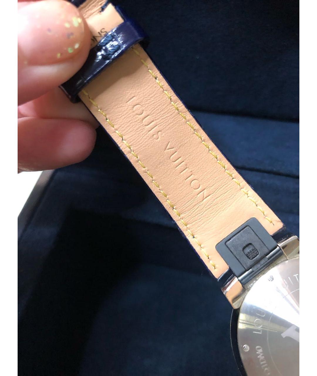 LOUIS VUITTON Серебряные часы, фото 5