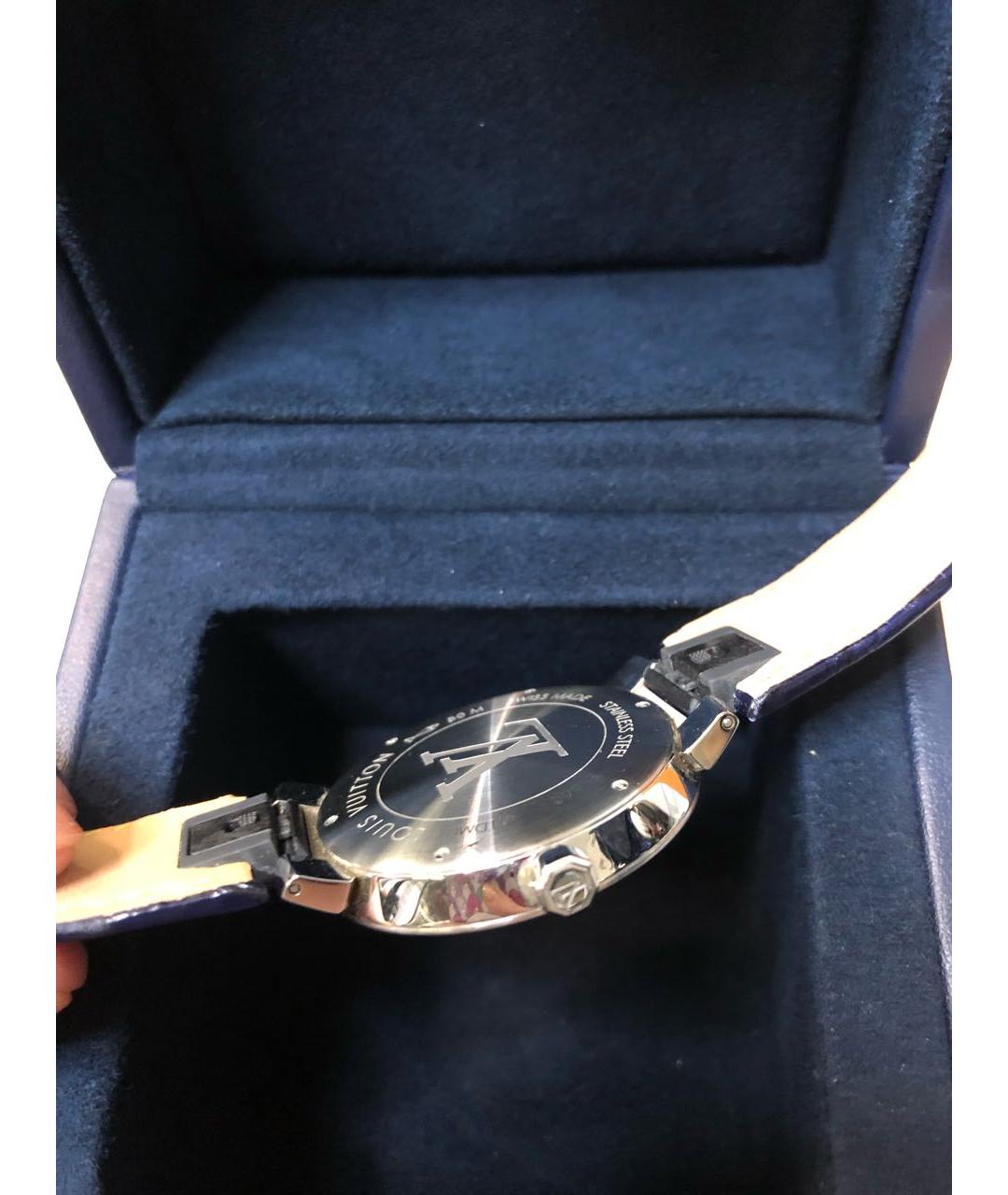 LOUIS VUITTON Серебряные часы, фото 7