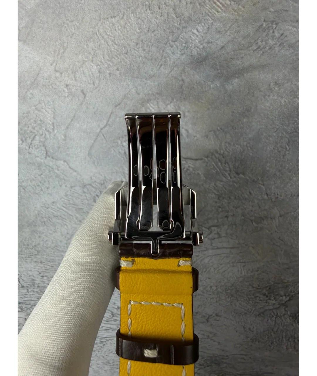 BREITLING Коричневые часы из розового золота, фото 7