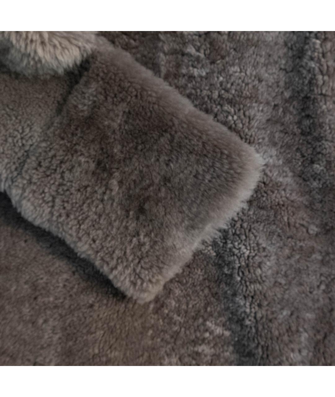 FAY Серая дубленка, фото 5