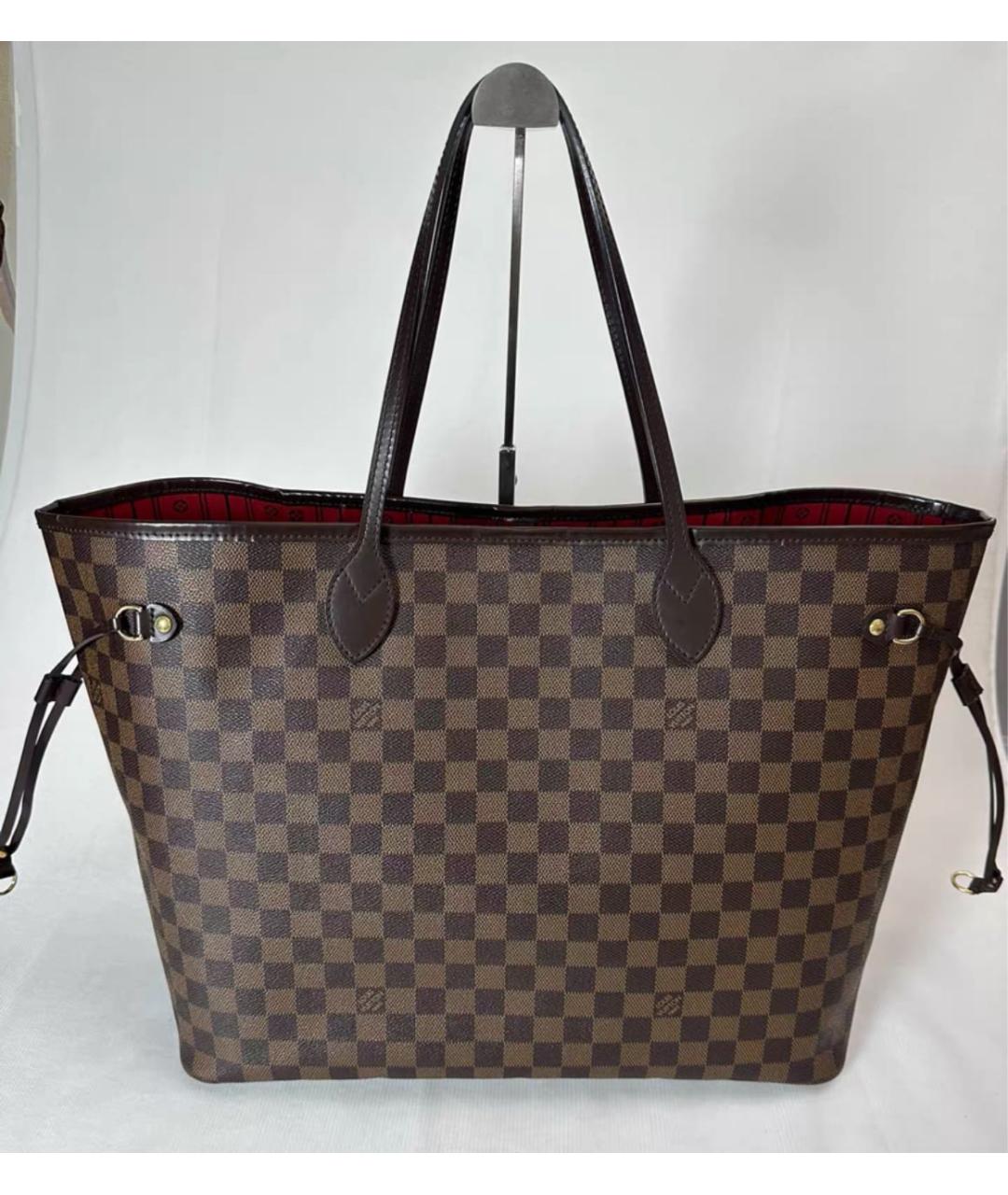 LOUIS VUITTON Коричневая сумка тоут, фото 2