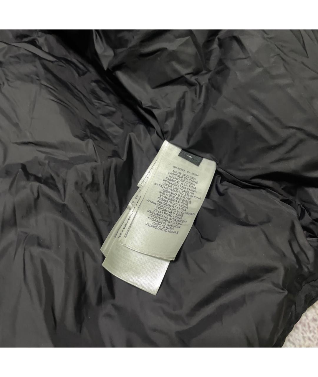 DIESEL Черная полиамидовая куртка, фото 4