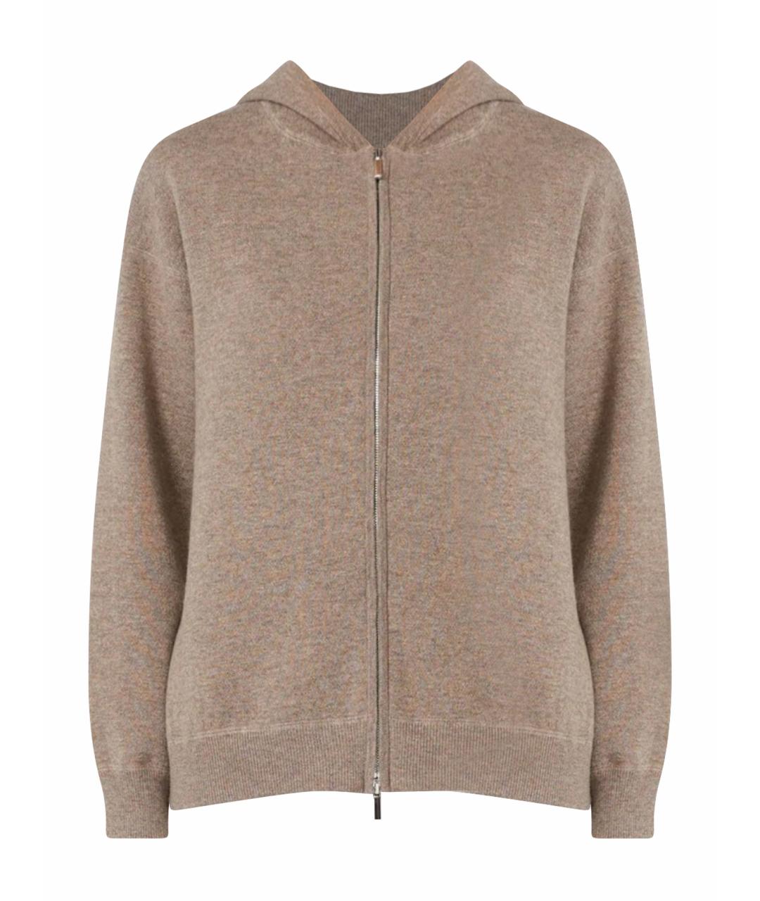 'S MAX MARA Коричневый шерстяной кардиган, фото 1