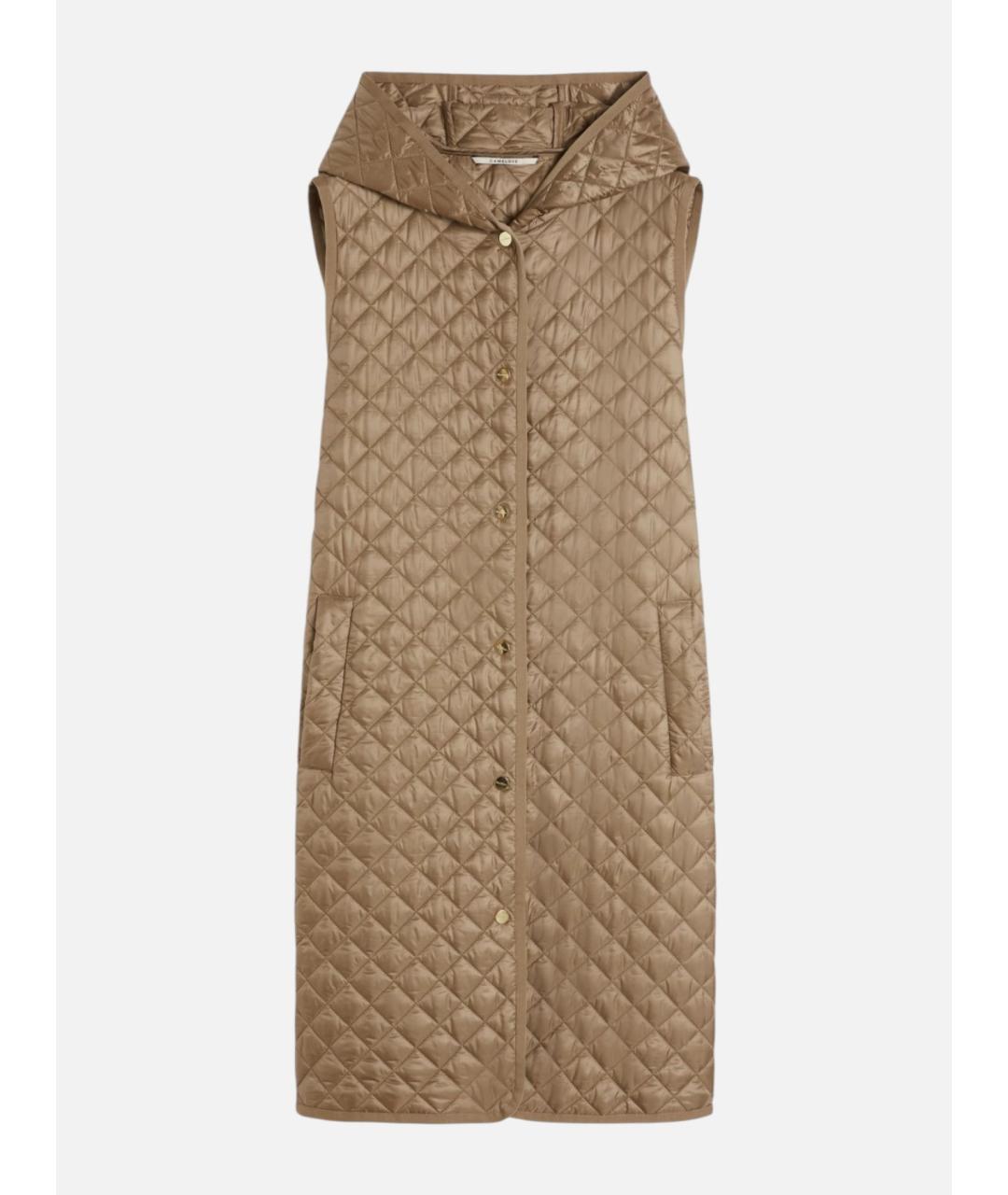 'S MAX MARA Бежевый полиэстеровый жилет, фото 1