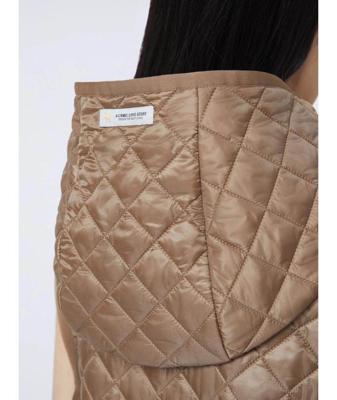 'S MAX MARA Бежевый полиэстеровый жилет, фото 5