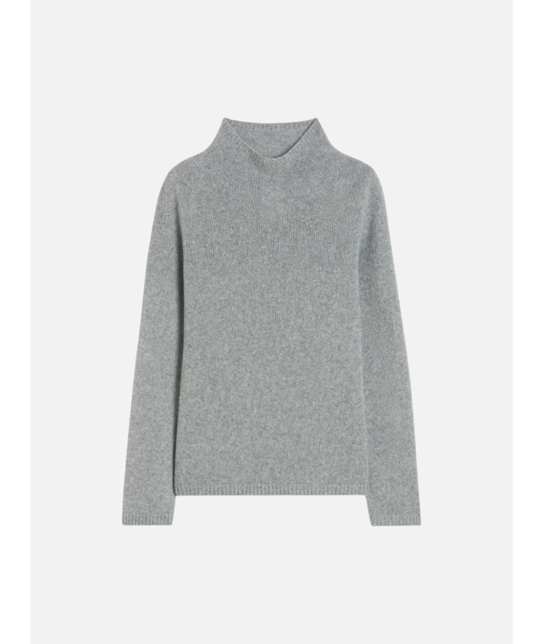 'S MAX MARA Серая шерстяная водолазка, фото 5
