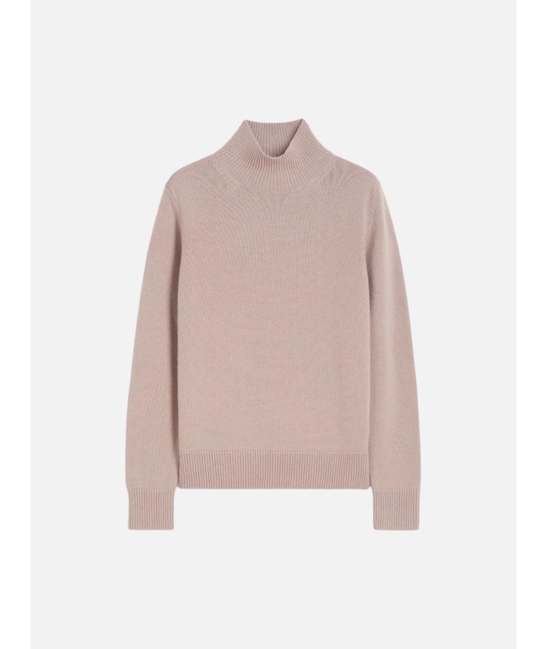 'S MAX MARA Розовая шерстяная водолазка, фото 6