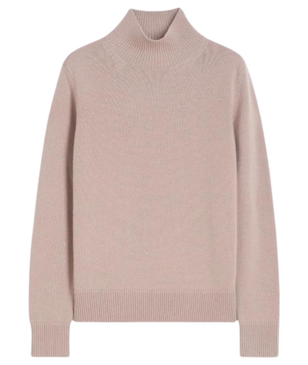 'S MAX MARA Розовая шерстяная водолазка, фото 1