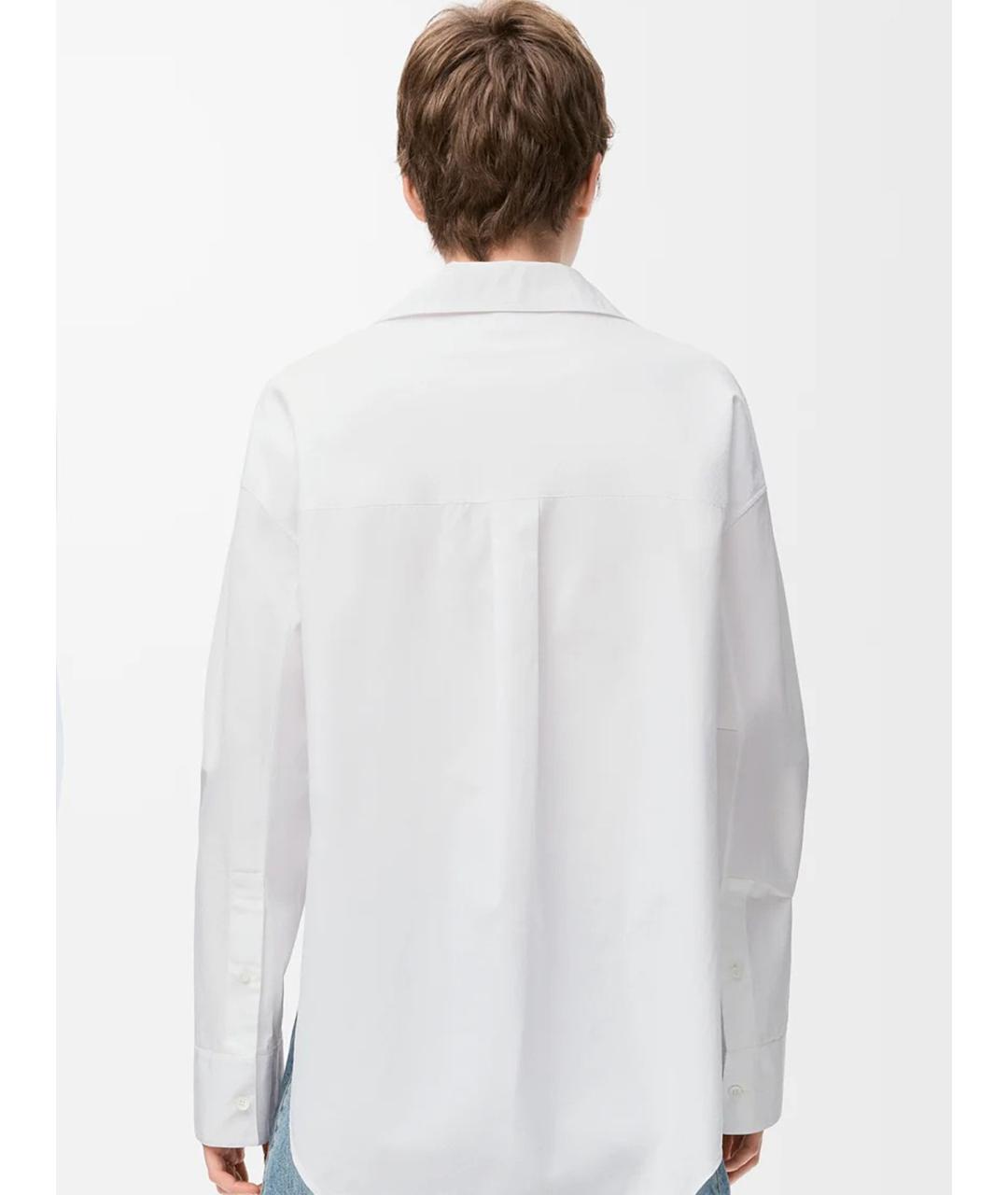 LOEWE Белая хлопковая рубашка, фото 4