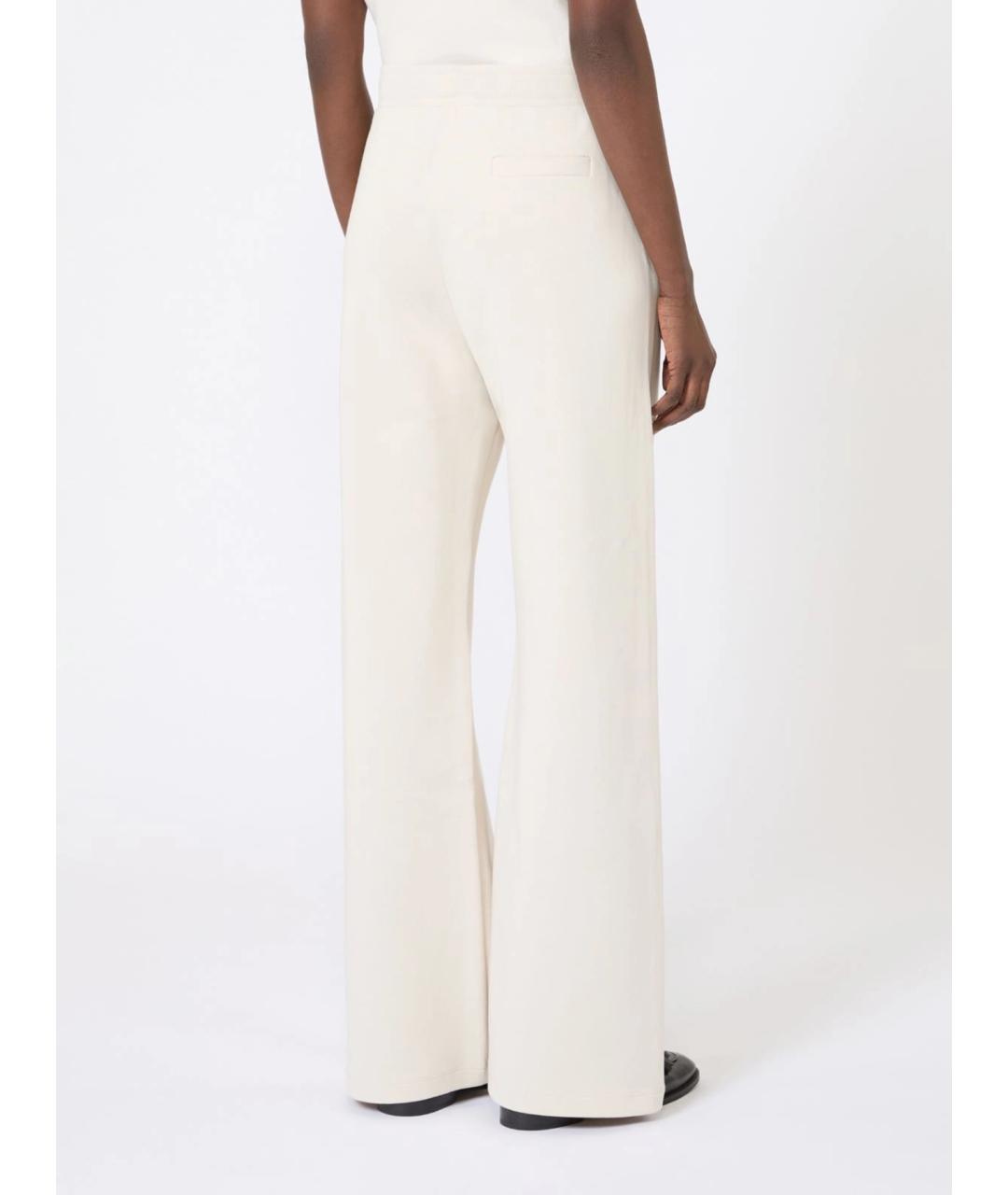 'S MAX MARA Хлопковые прямые брюки, фото 4