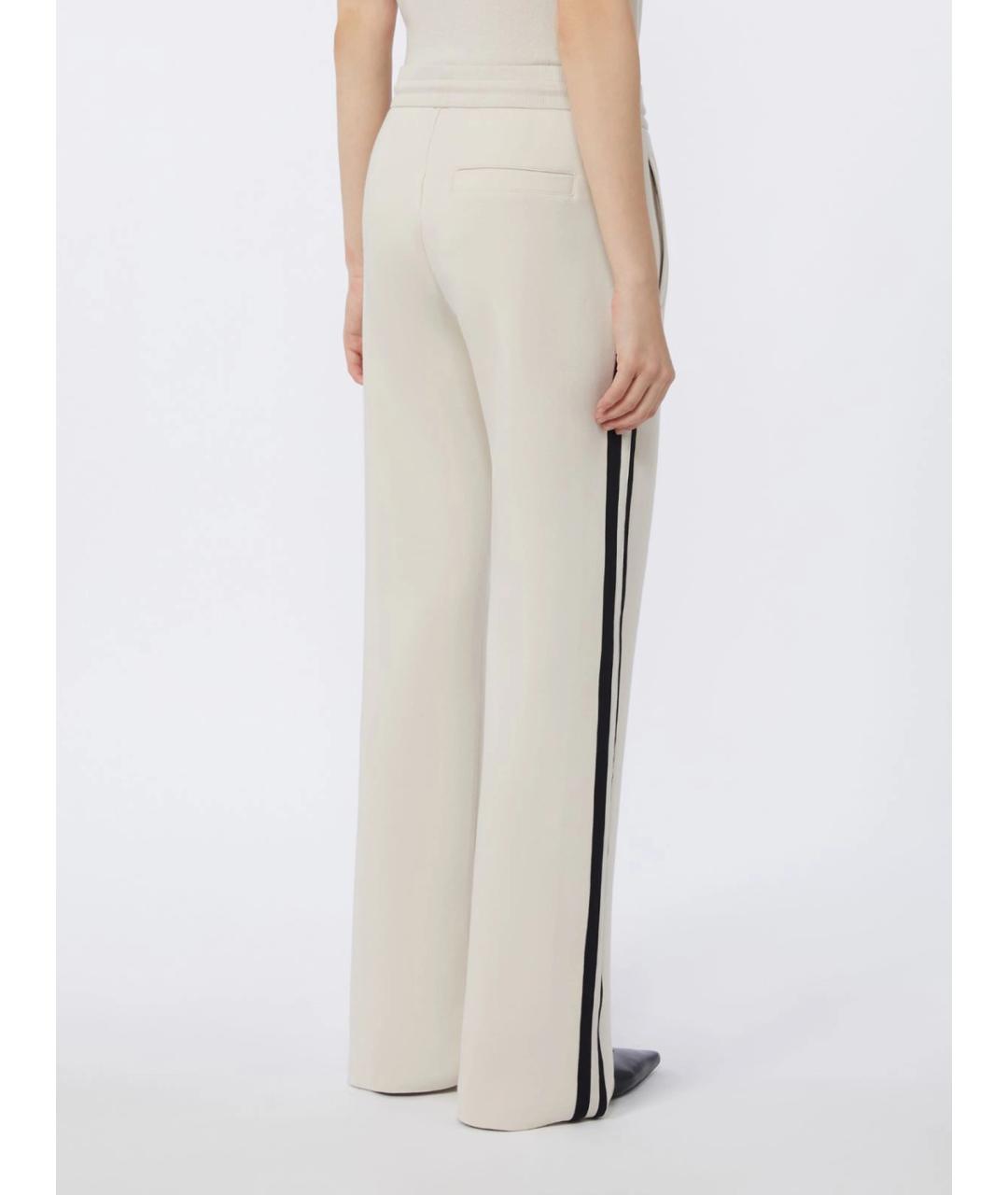 'S MAX MARA Бежевые хлопковые спортивные брюки и шорты, фото 4