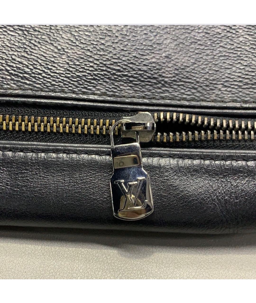 LOUIS VUITTON Черная поясная сумка, фото 5