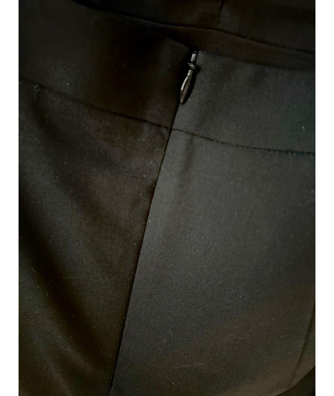 JUUN.J Черное шерстяное повседневное платье, фото 5