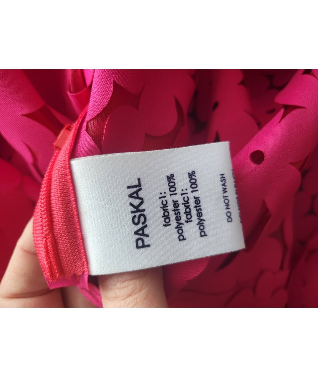 PASKAL Розовая кружевная юбка миди, фото 4