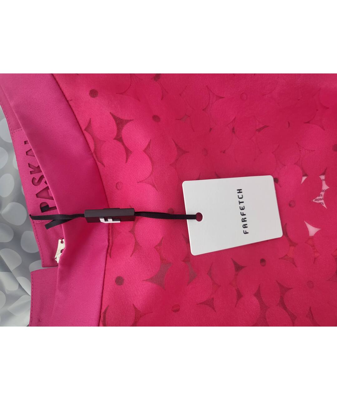 PASKAL Розовая кружевная юбка миди, фото 5