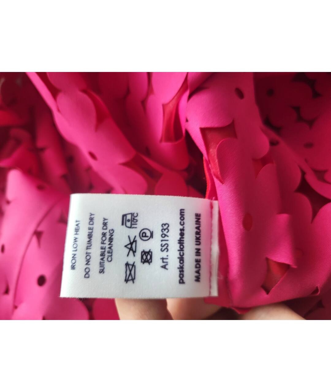 PASKAL Розовая кружевная юбка миди, фото 7
