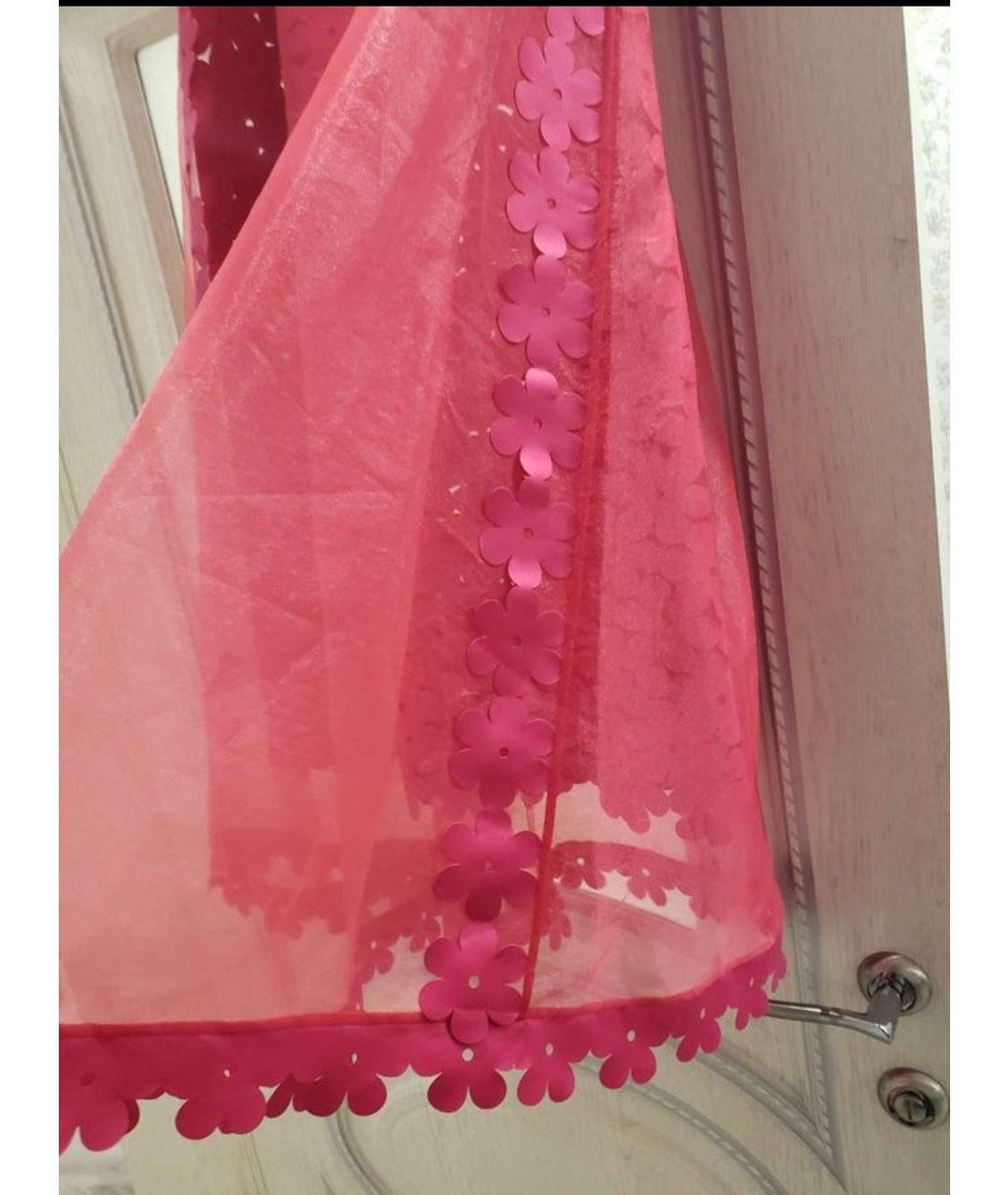 PASKAL Розовая кружевная юбка миди, фото 2