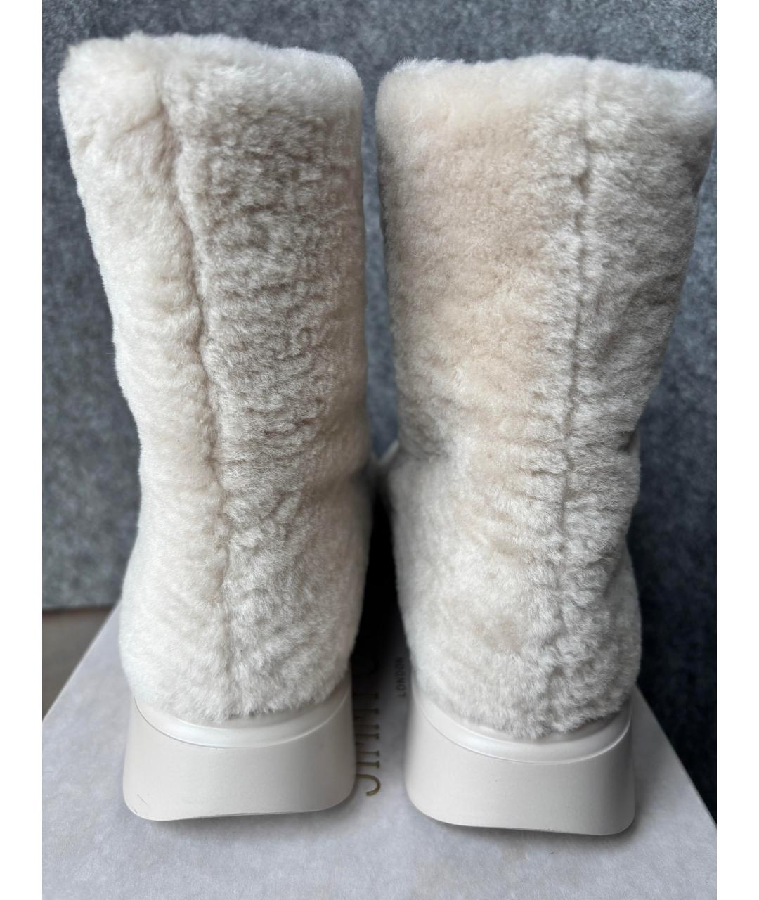 STUART WEITZMAN Белые ботинки, фото 4