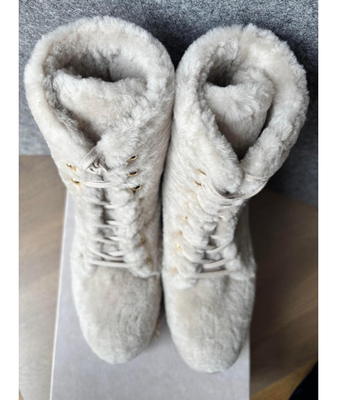 STUART WEITZMAN Белые ботинки, фото 3