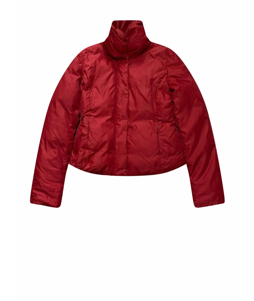 WEEKEND MAX MARA Красная полиамидовая куртка, фото 1