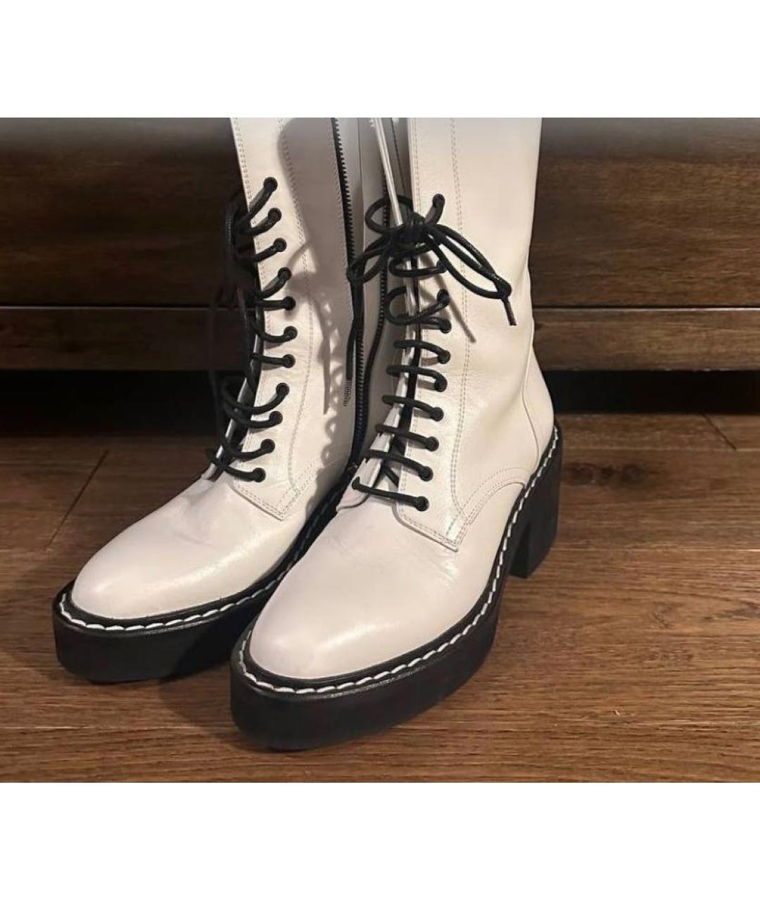 KHAITE Белые ботинки, фото 2