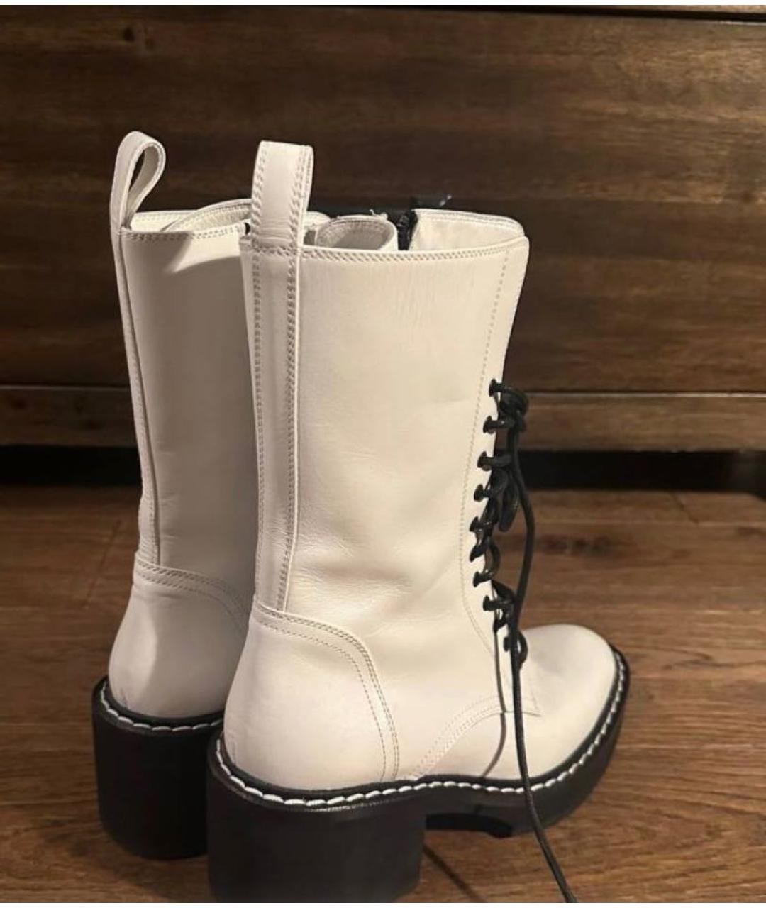 KHAITE Белые ботинки, фото 3