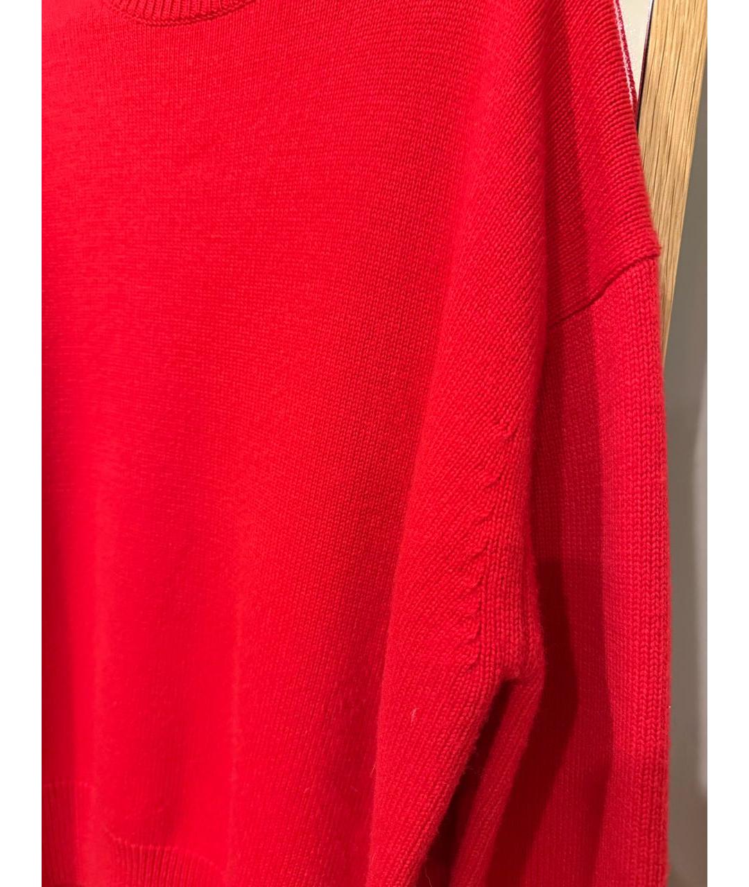 12 STOREEZ Красный шерстяной джемпер / свитер, фото 6