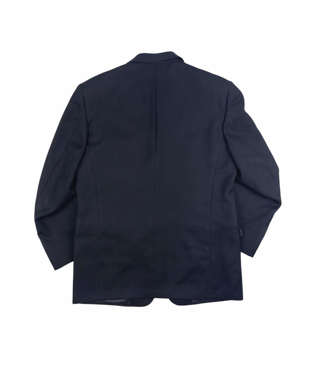 FENDI Темно-синий шерстяной пиджак, фото 2