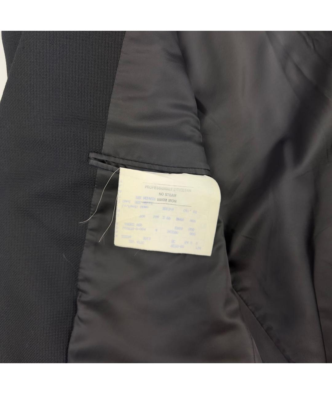 FENDI Темно-синий шерстяной пиджак, фото 8