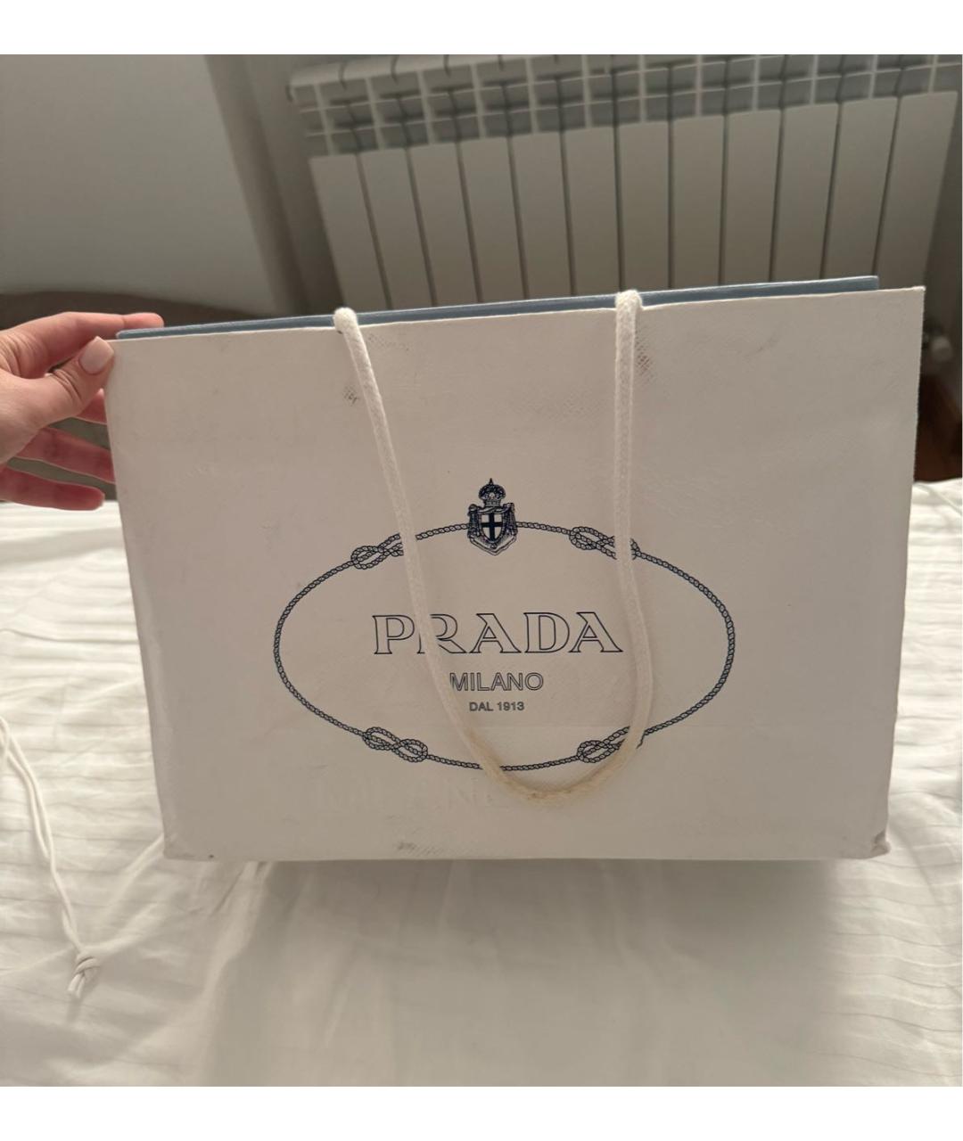 PRADA Черные лоферы из лакированной кожи, фото 7