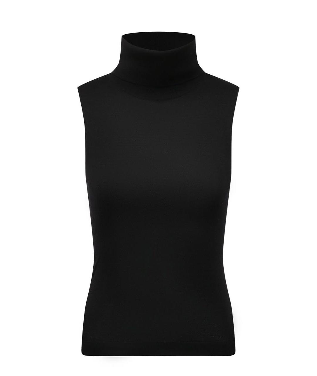 PERVERT Черный кашемировый джемпер / свитер, фото 1