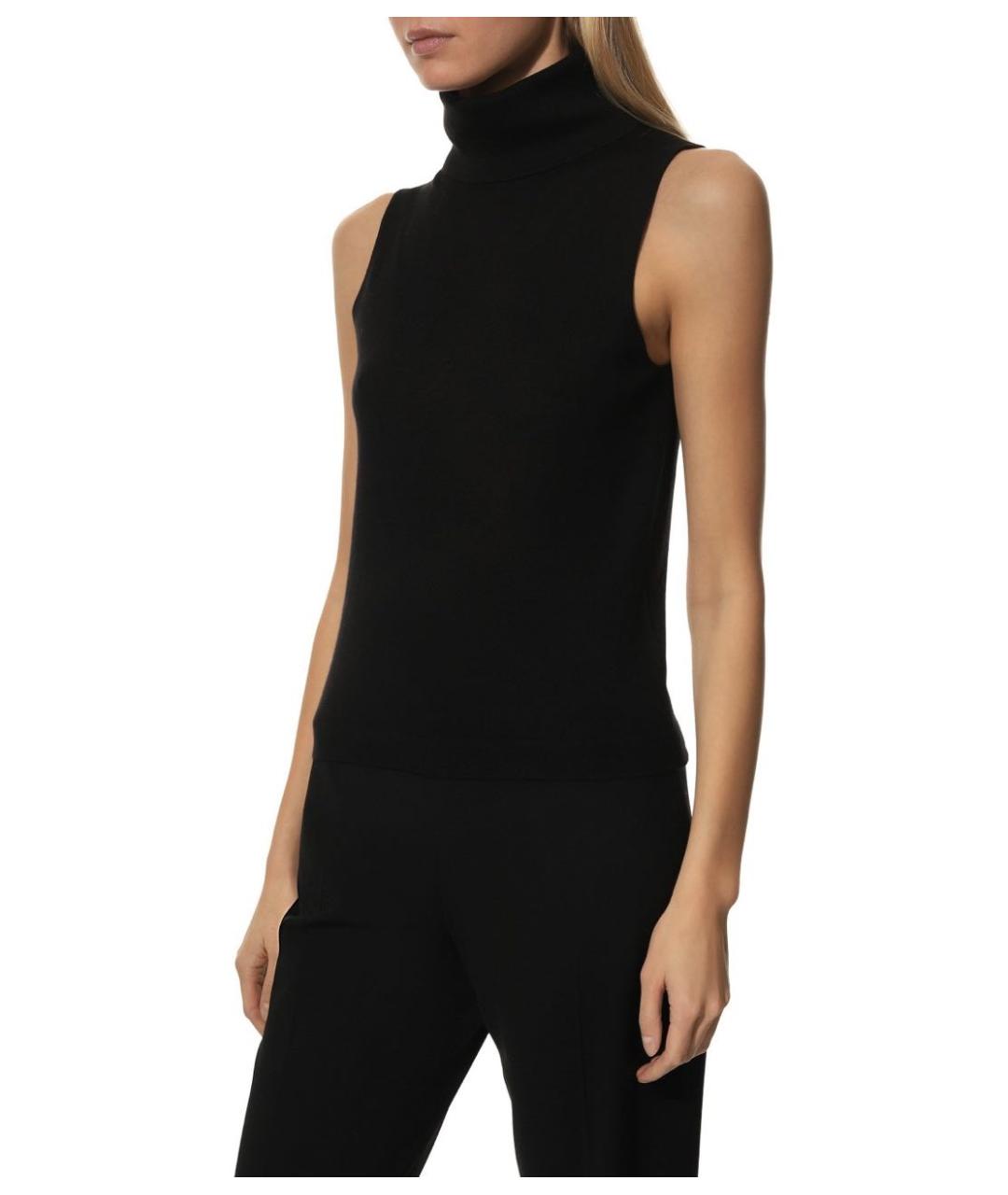 PERVERT Черный кашемировый джемпер / свитер, фото 3