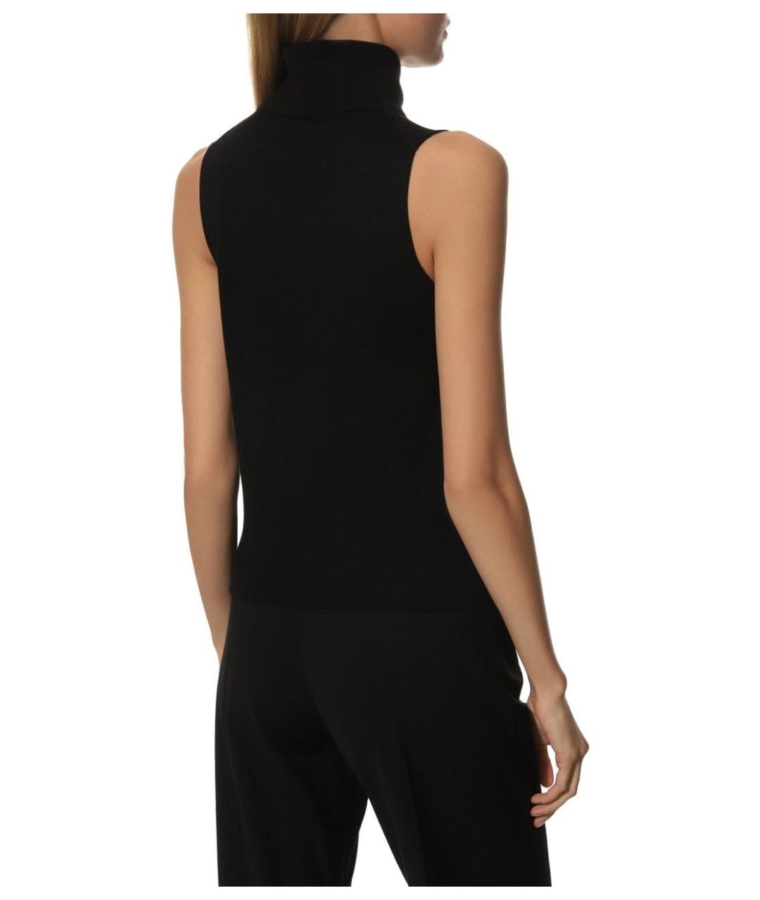 PERVERT Черный кашемировый джемпер / свитер, фото 4