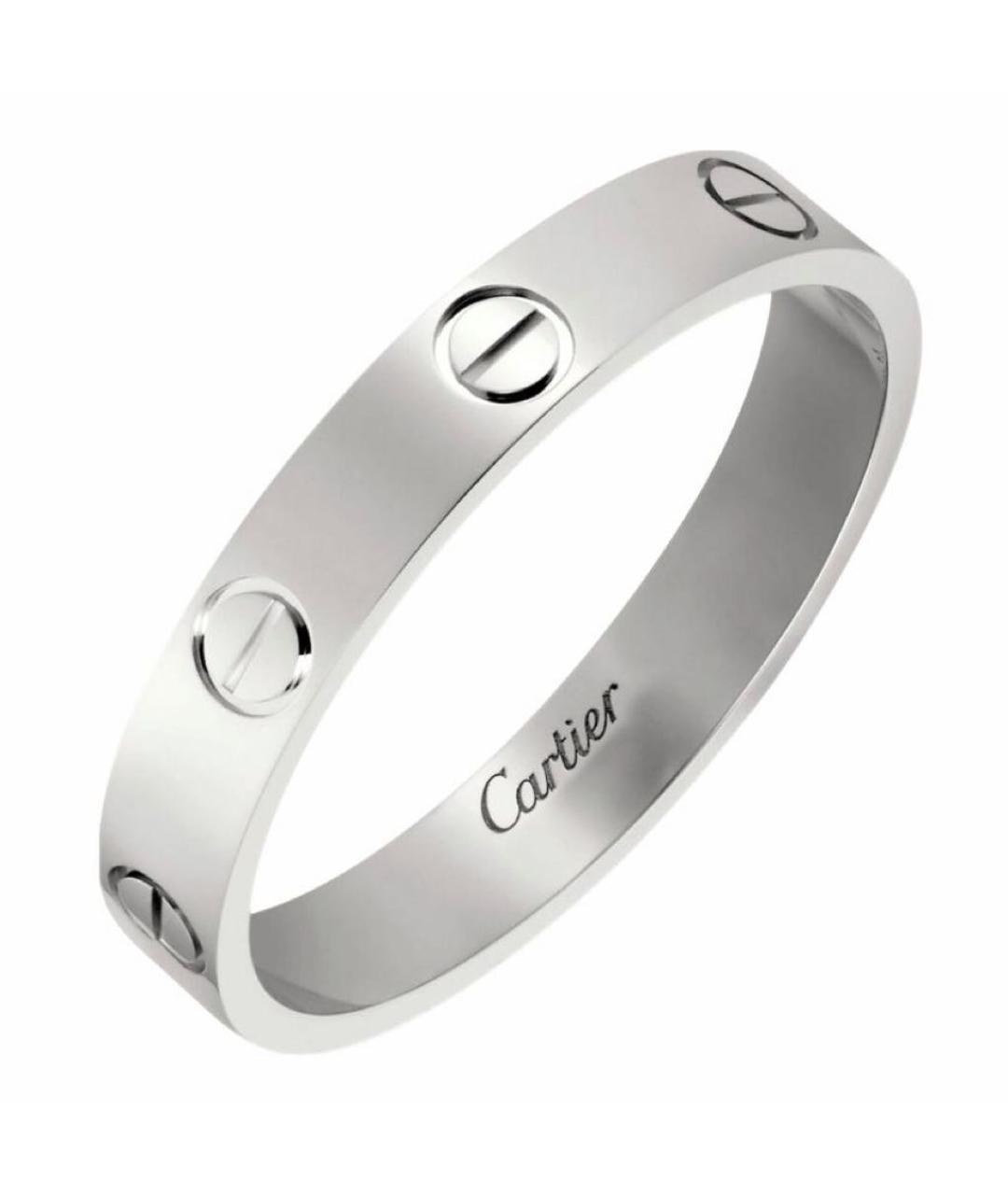 CARTIER Серебряное кольцо из белого золота, фото 1