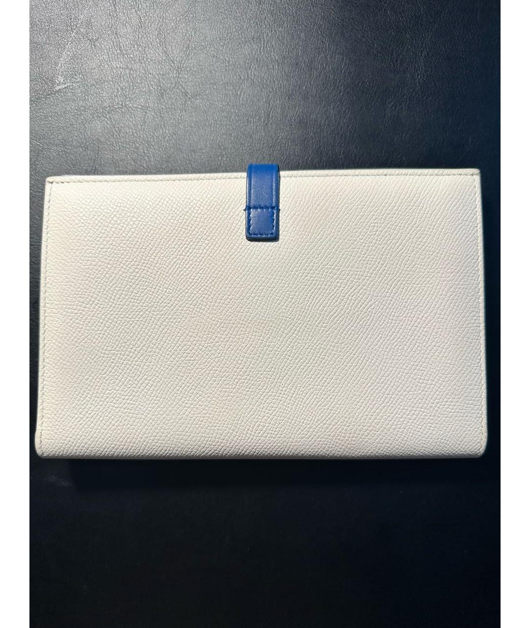 CELINE Белый кожаный кошелек, фото 2