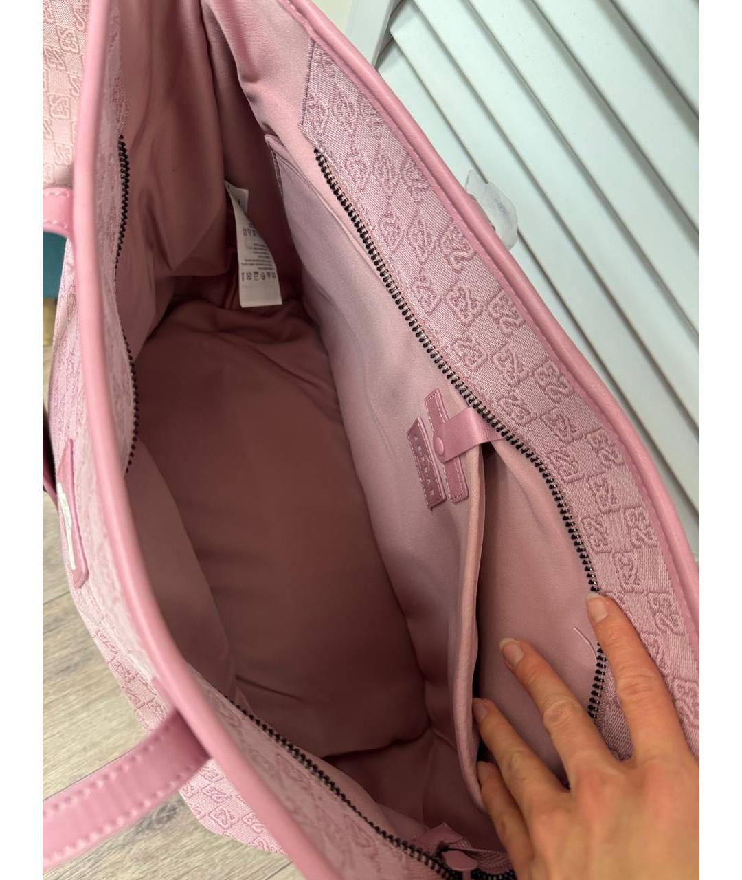 JORDAN Розовая сумка тоут, фото 5