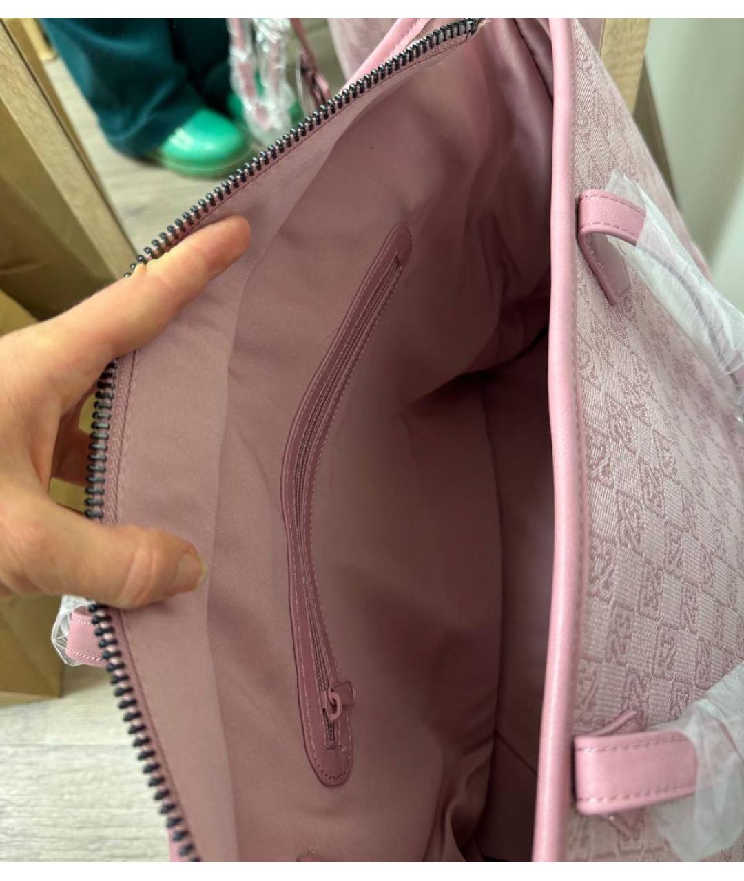 JORDAN Розовая сумка тоут, фото 6