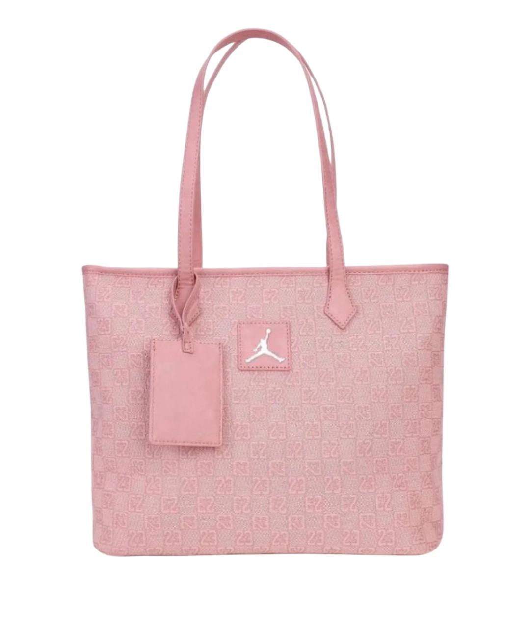 JORDAN Розовая сумка тоут, фото 1